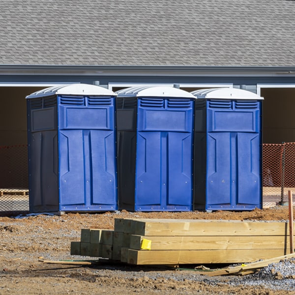 how do you dispose of waste after the porta potties have been emptied in Los Luceros NM